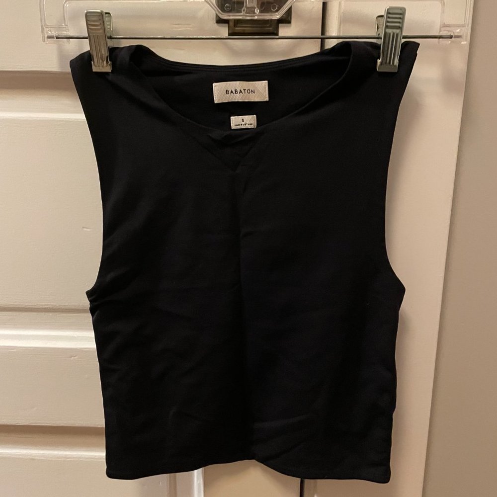 Babaton contour muscle tank, Black, Size S